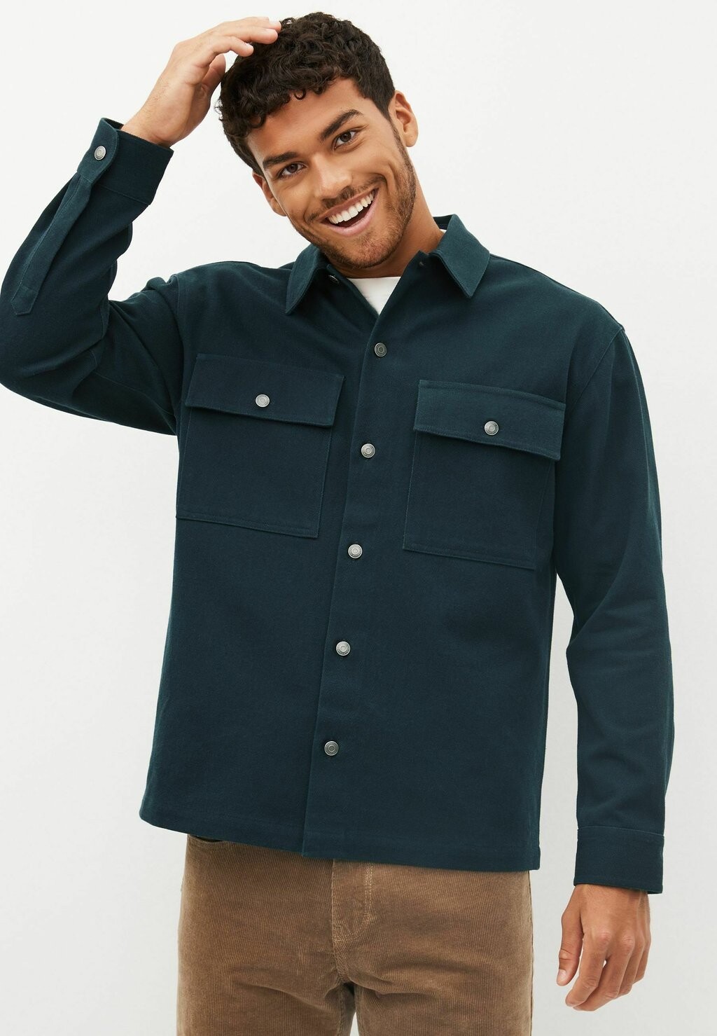 

Легкая куртка TWIN POCKET SHACKET Next, цвет navy blue, Синий, Легкая куртка TWIN POCKET SHACKET Next, цвет navy blue