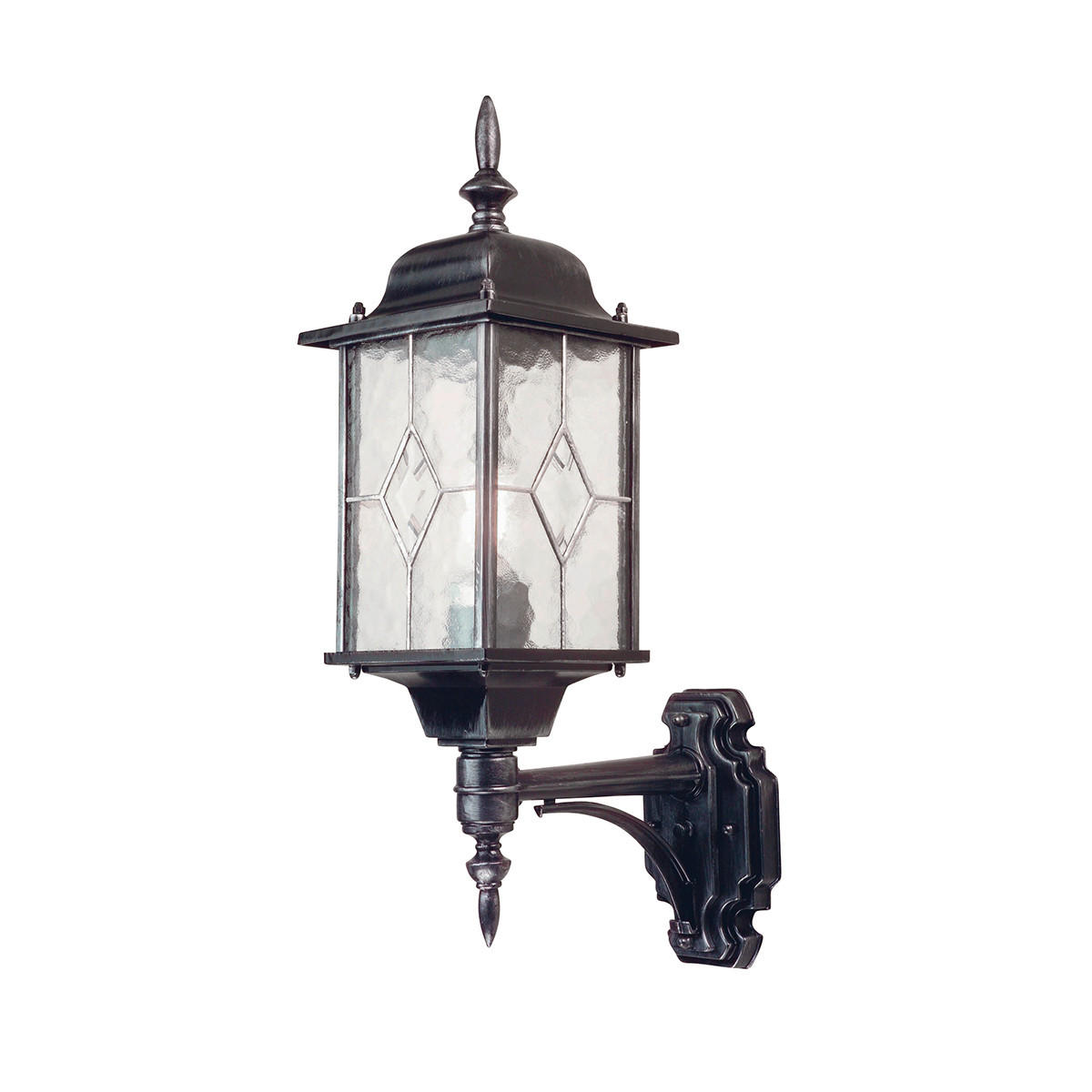 

Настенный светильник на улицу Elstead Lighting, 15,9x53,5x28,5 см, черный/серебристый