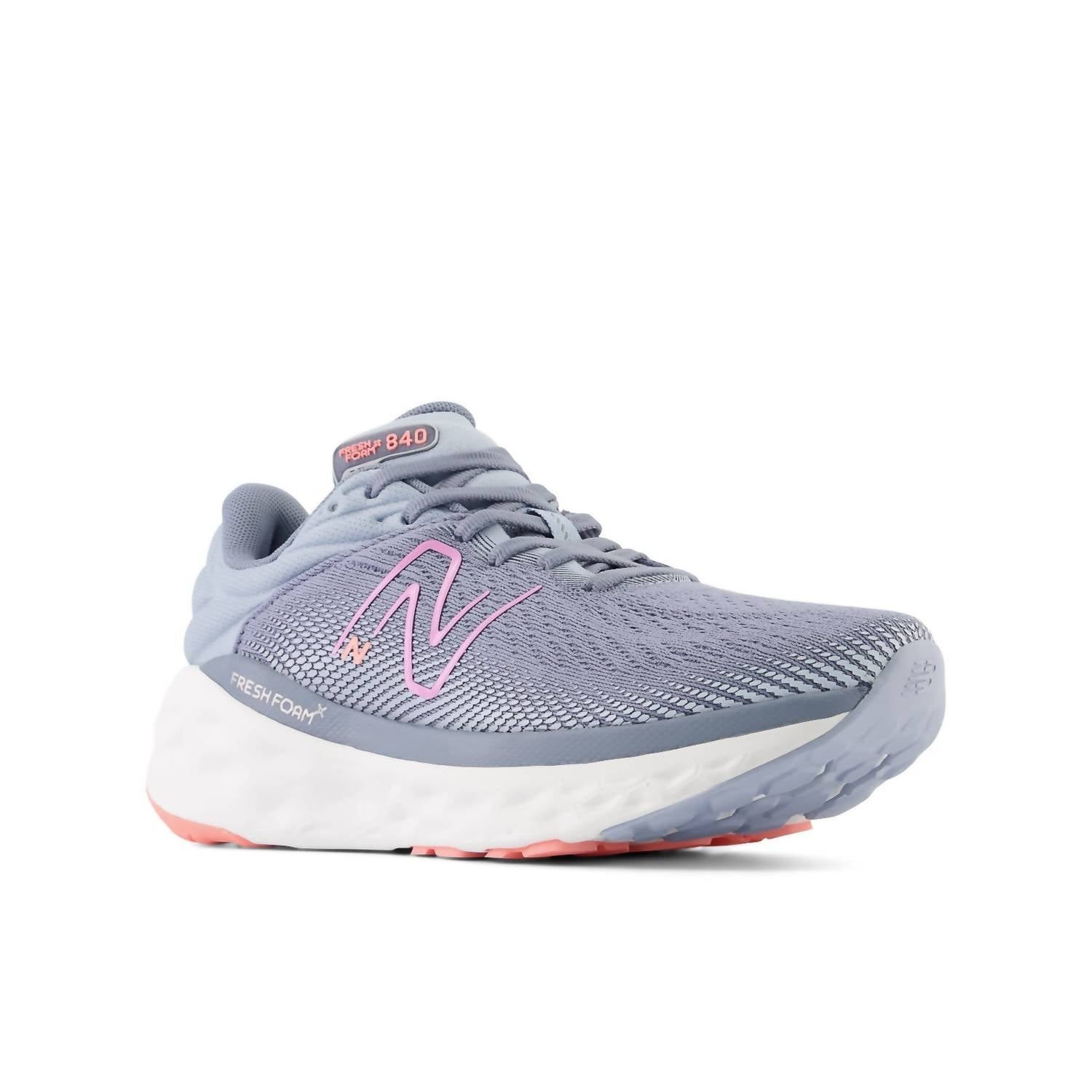 Женские беговые кроссовки Fresh Foam в сером цвете New Balance, серый — фото 2