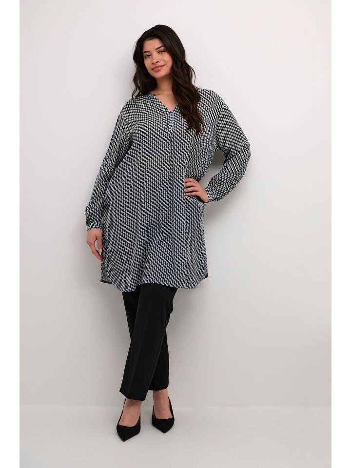 

Туника KAFFE curve, цвет grey_celestialblue wavy print