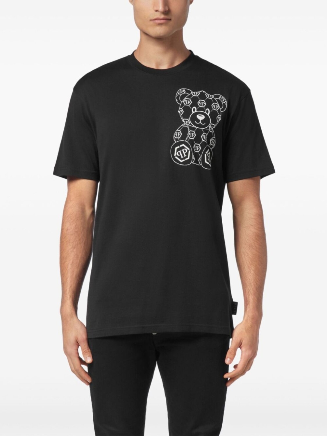 

Philipp Plein футболка SS Tedy Bear, черный