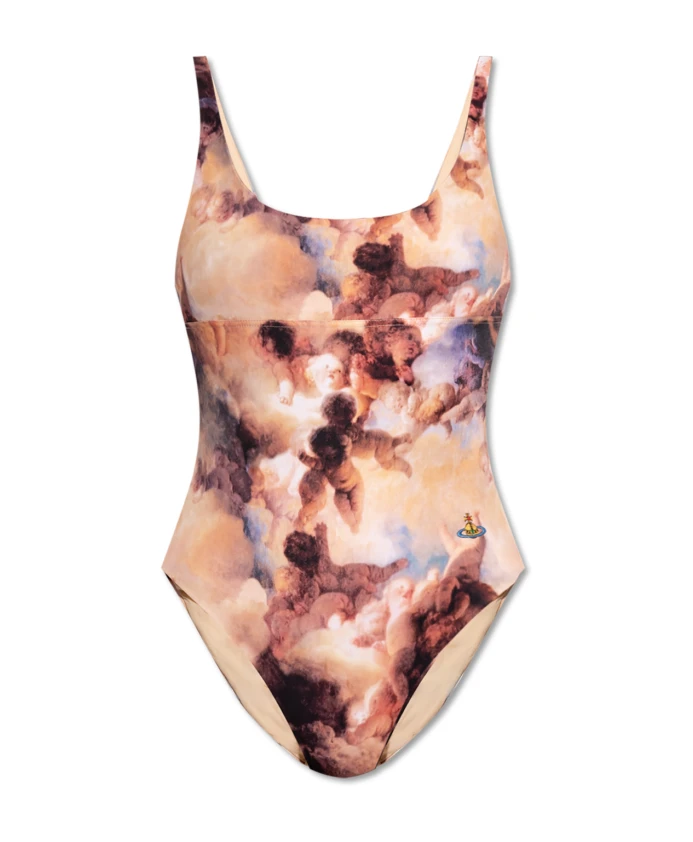 

Цельный купальник Vivienne Westwood, мультиколор