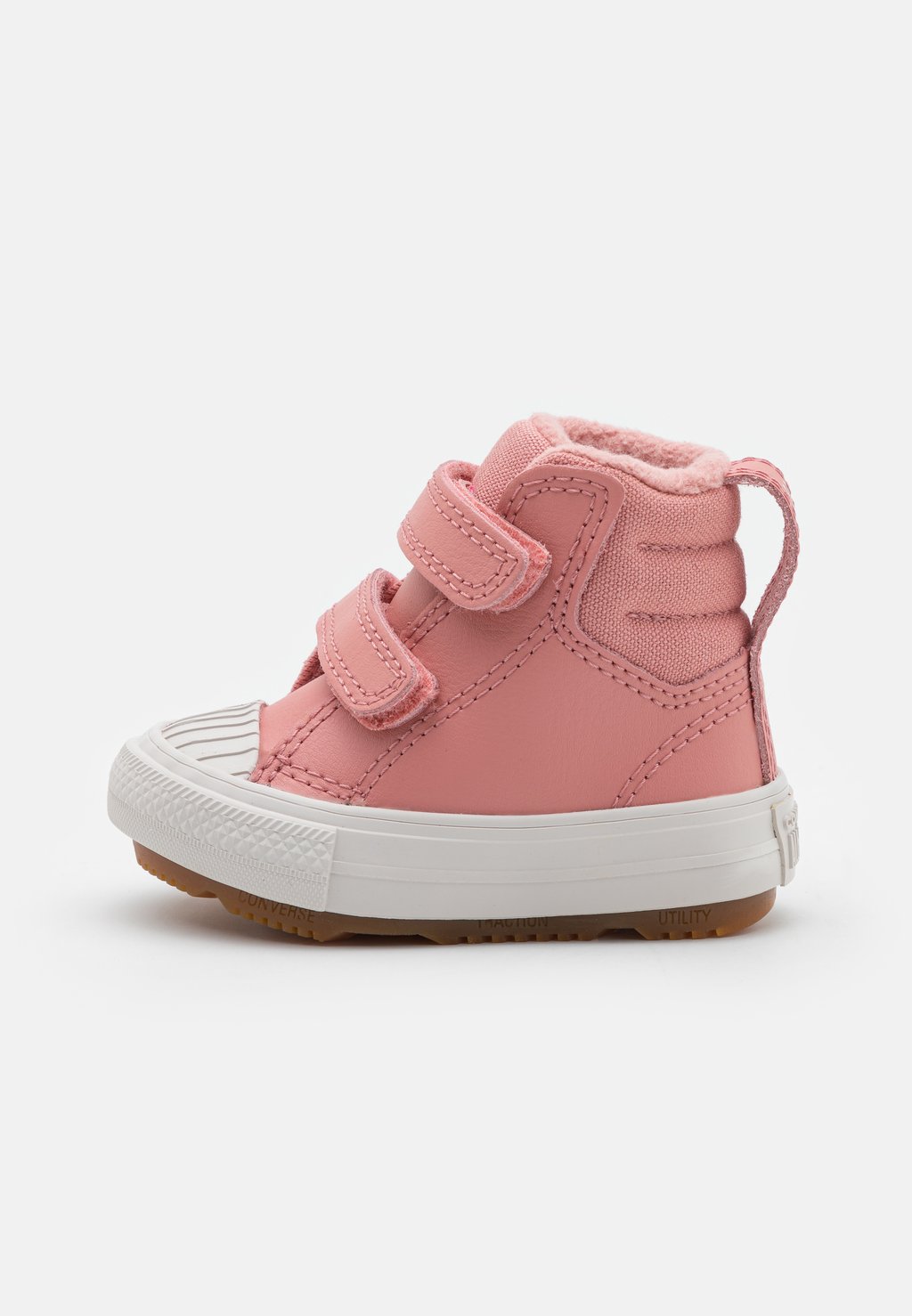 

Кроссовки высокие CHUCK TAYLOR ALL STAR BERKSHIRE Converse, цвет rust pink/pale putty