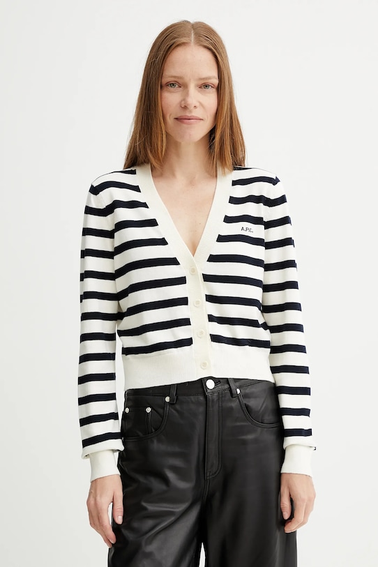 

Хлопковый кардиган Gaelle A.P.C., бежевый