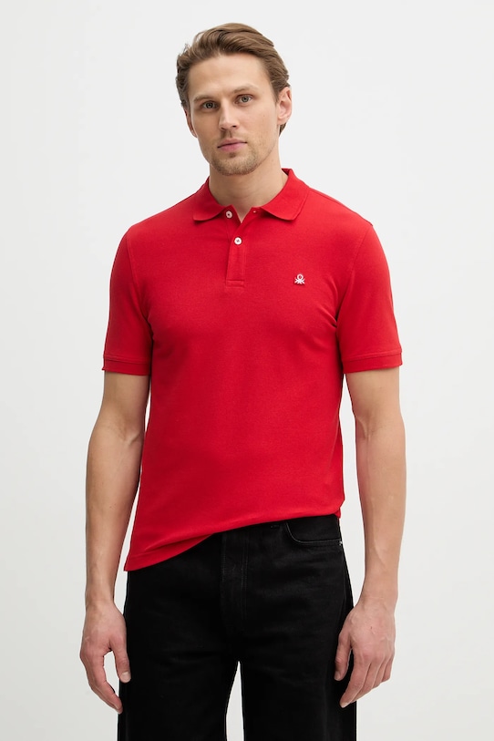 

Поло United Colors of Benetton, красный