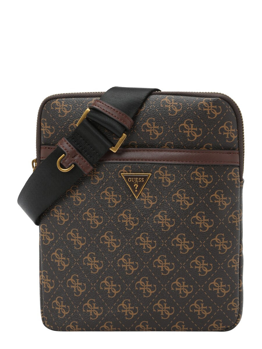 

Сумка кросс-боди GUESS MILANO CROSSBODY FLAT, Brown/Umbra/Dark brown