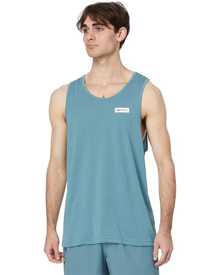 

Рубашка RVCA Icon Tank, цвет Blue Stone
