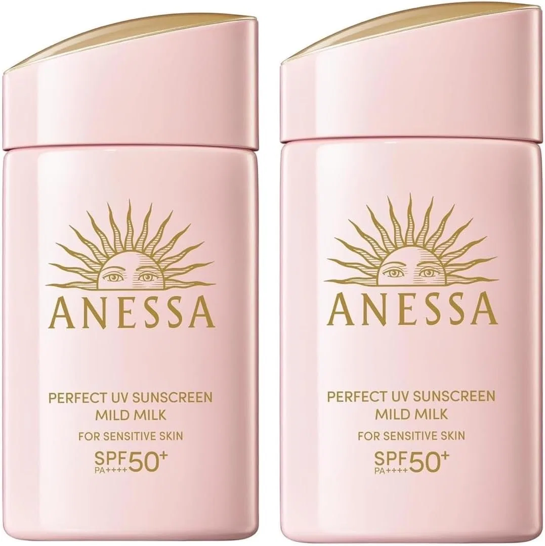 Молочко солнцезащитное ANESSA Perfect UV Mild Milk, набор 2 шт., 60 мл