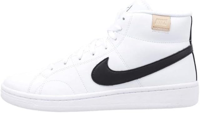

Баскетбольные кроссовки NIKE Backboard II Mid для мужчин, White Black White Onyx