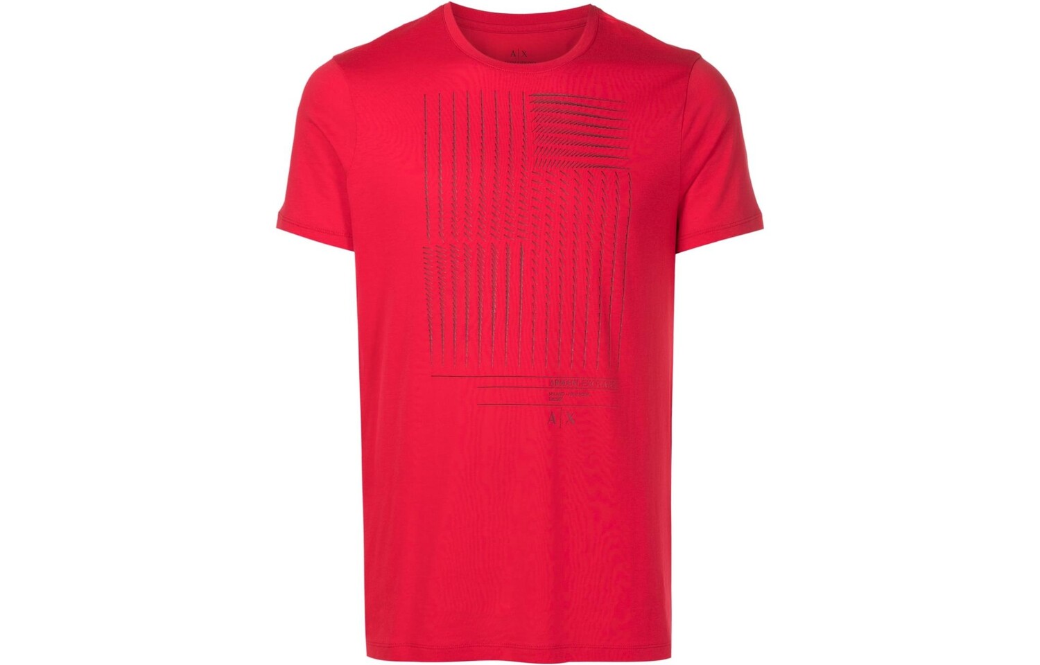 

Футболка мужская красная Armani Exchange, красный