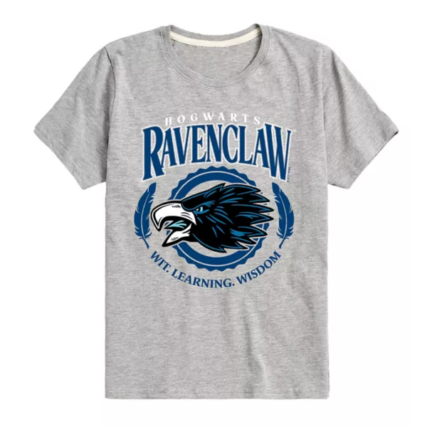 

Футболка с принтом Ravenclaw для мальчиков 8-20 лет Harry Potter, серый