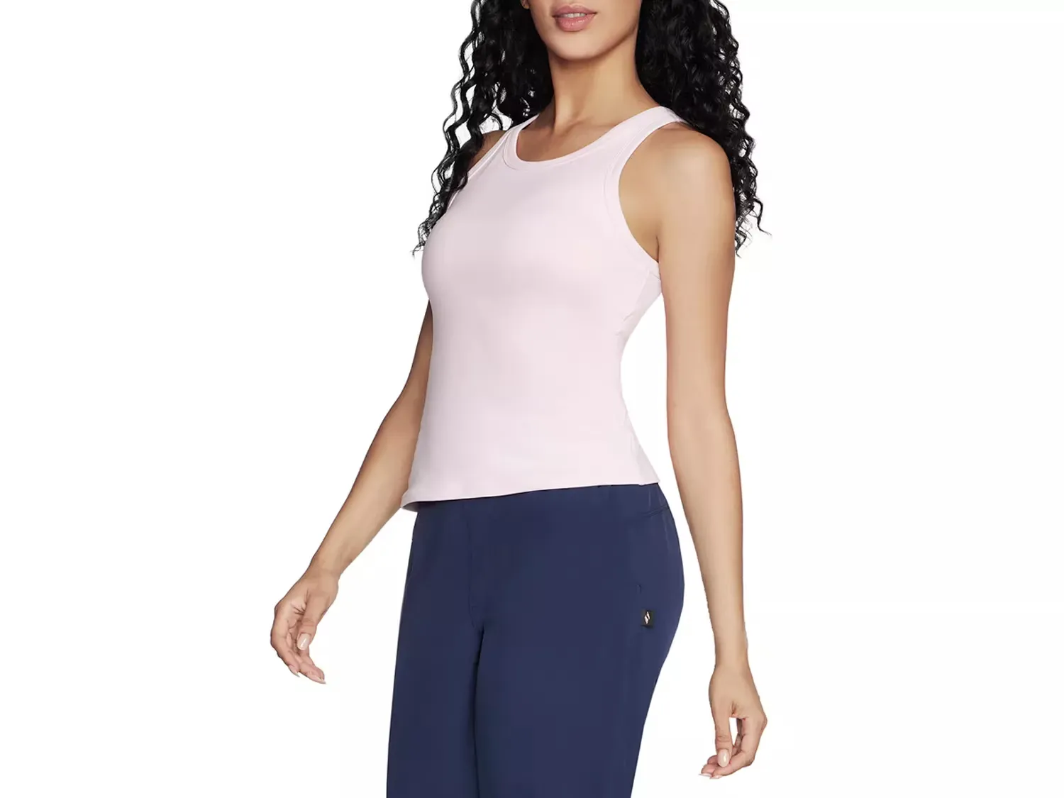 

Женская майка с встроенным бюстгальтером GO WALK Skechers, Light Pink