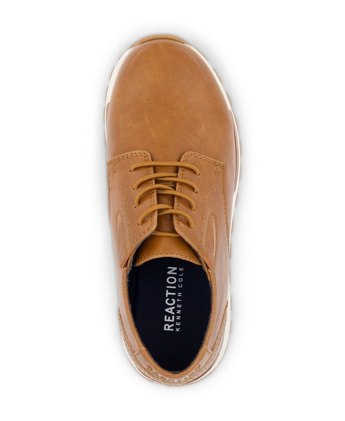 Повседневные модельные туфли на шнуровке Little Boys Kev Kenneth Cole New York, мультиколор — фото 4