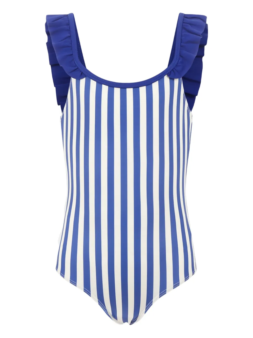 

Полосатый купальник Petit Bateau, синий