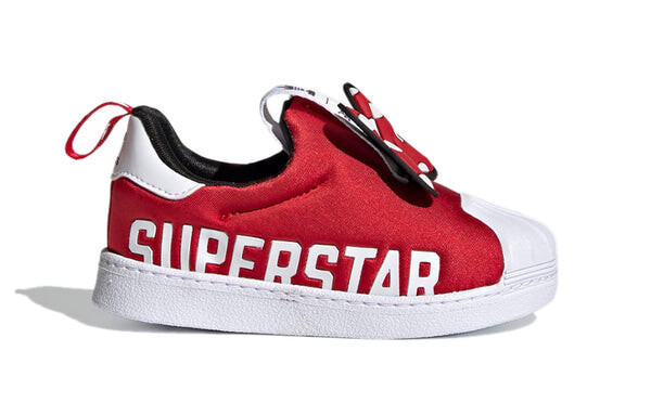 Кроссовки disney x superstar 360 x Adidas, красный — фото 2