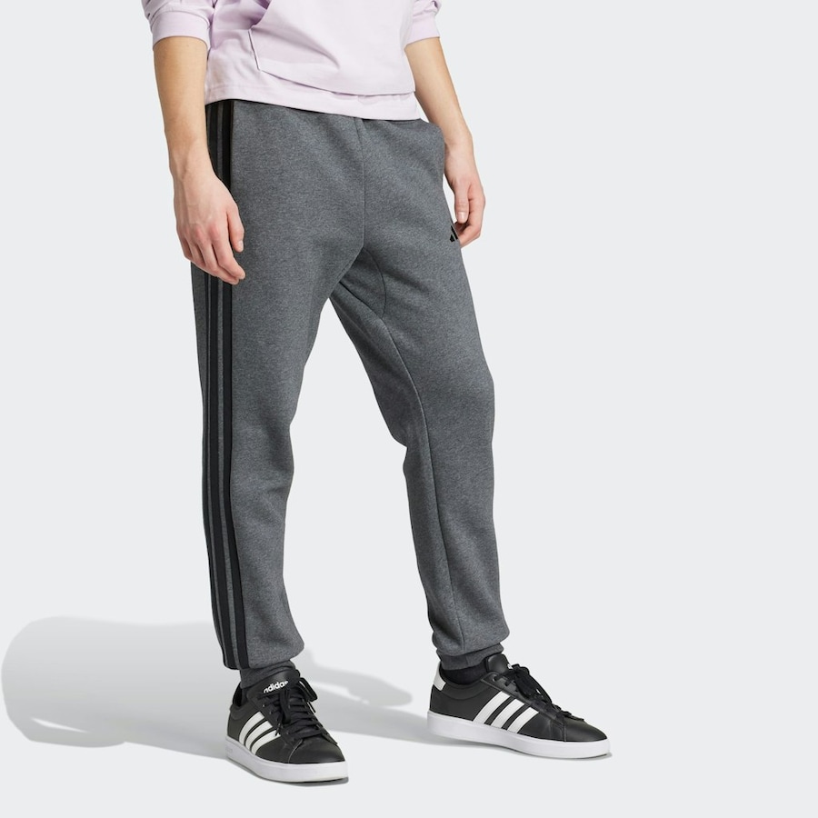 Зауженные спортивные брюки ADIDAS SPORTSWEAR Essentials, темно-серый — фото 3