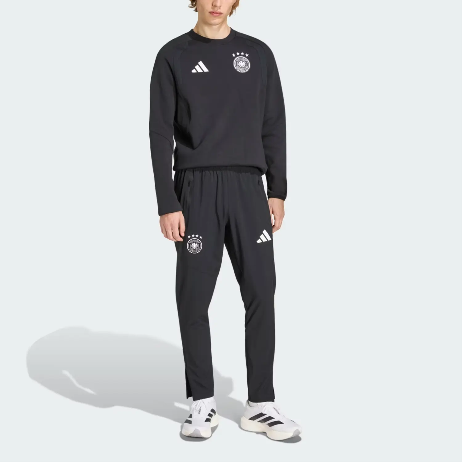 Мужские футбольные шорты Adidas, черный — фото 3
