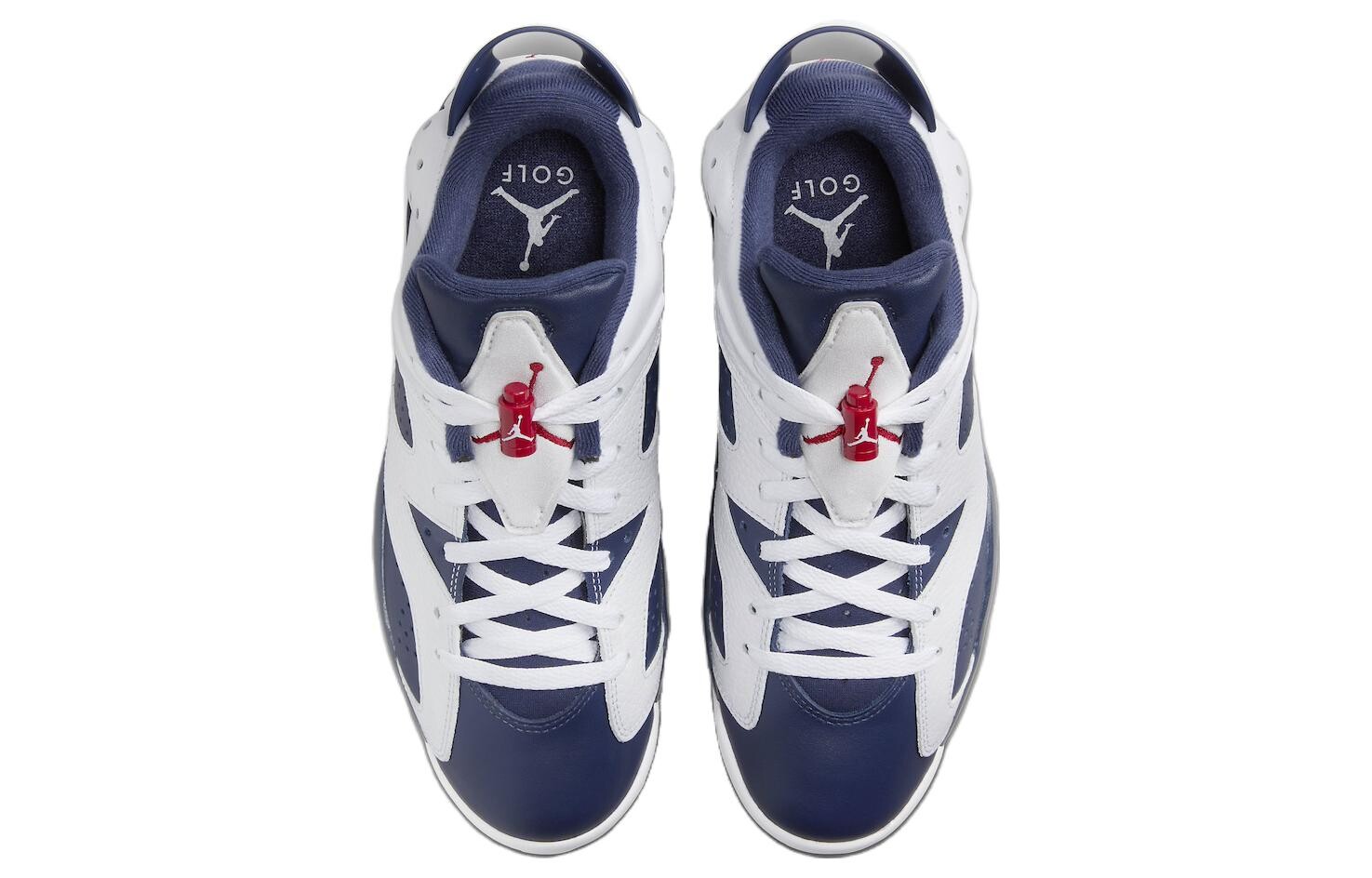 Мужские баскетбольные кроссовки Jordan Air Jordan 6 Vintage, Blue/White — фото 4