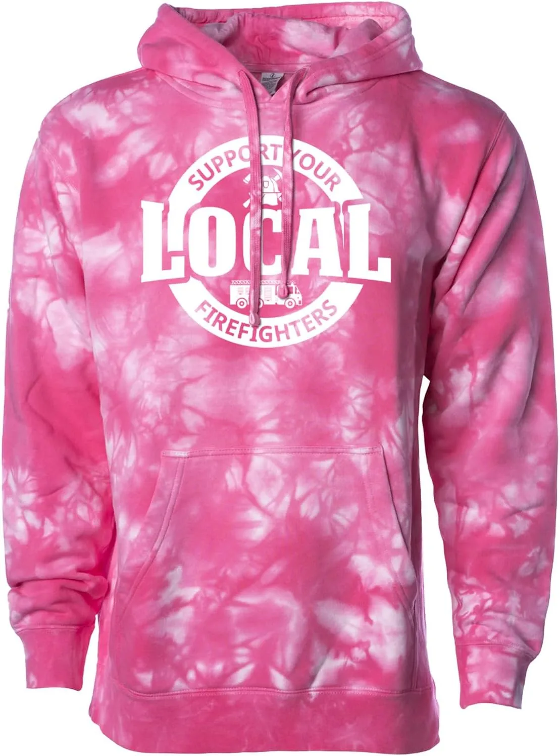 

Толстовка с капюшоном Haase Unlimited Support Your Local Firefighters