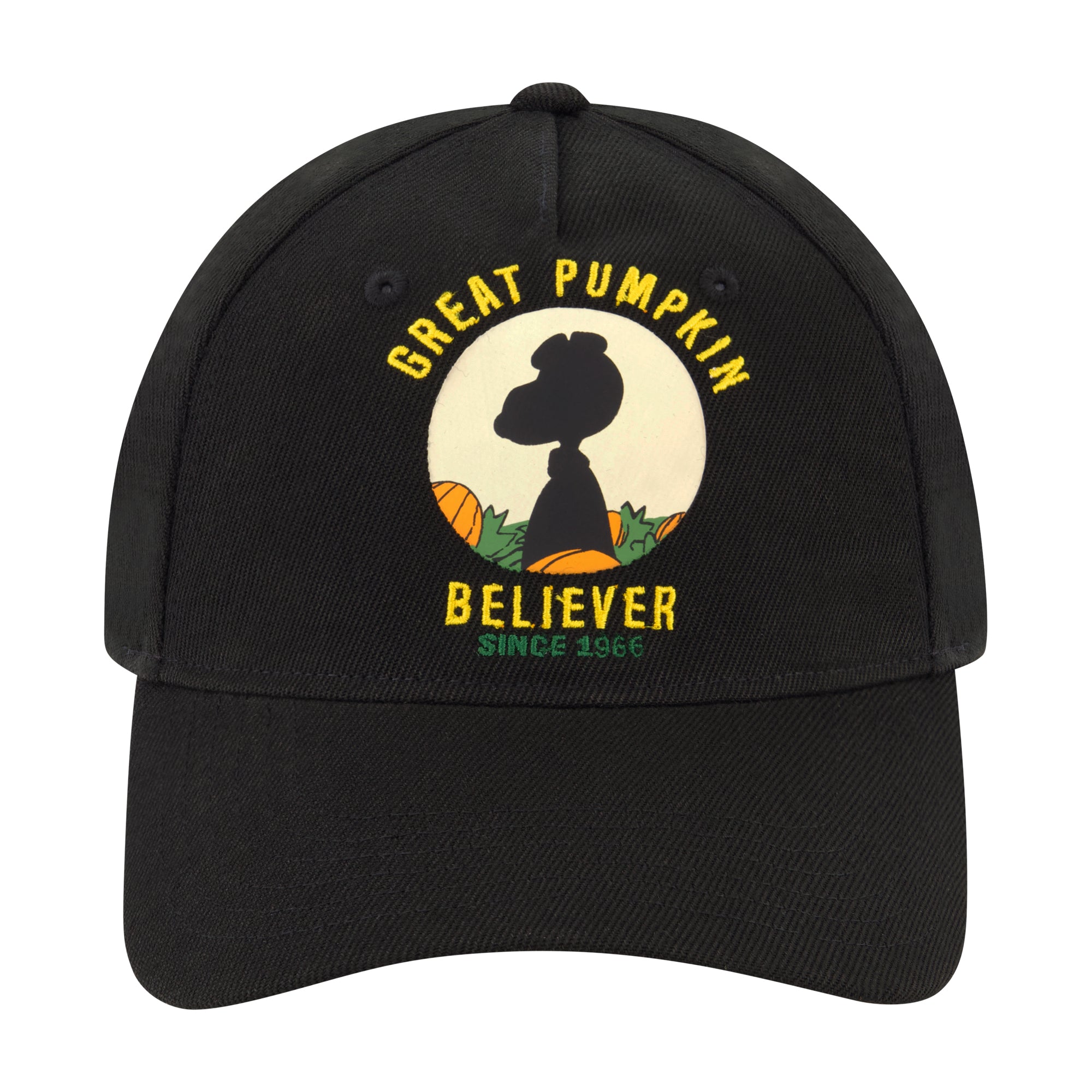 

Бейсбольная кепка Peanuts Snoopy Great Pumpkin Believer Uncle, черный