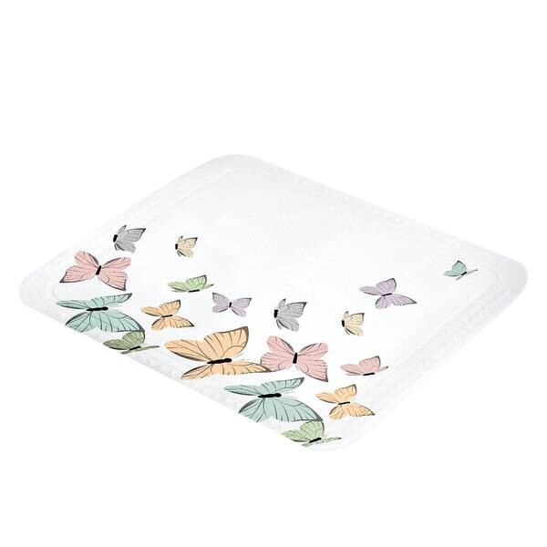 

Коврик для ванной Kleine Wolke Butterflies, 55 см цвет weiß/mehrfarbig