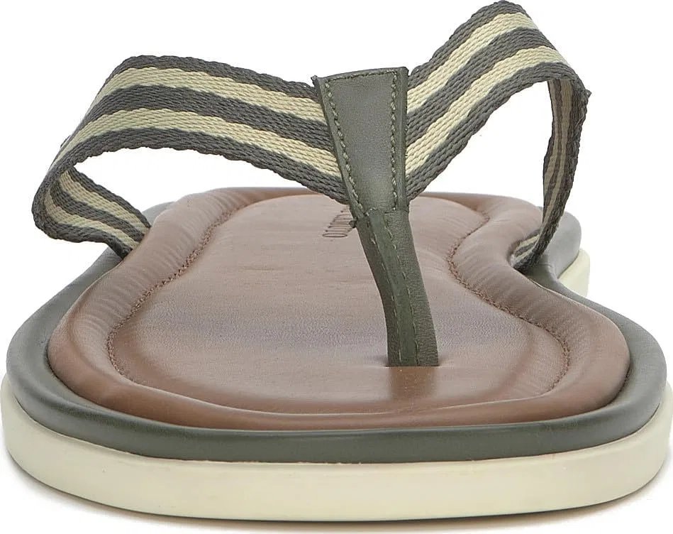 Сандалии мужские Vince Camuto, оливковый/облачный — фото 2