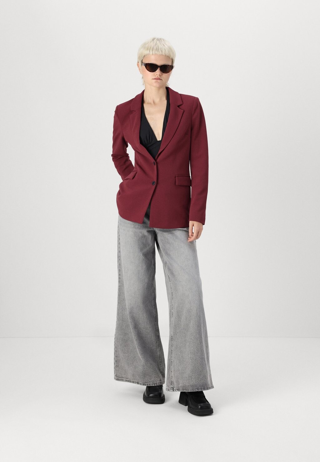

Блейзер ONLMILY LIFE FITTED ONLY, бордовый