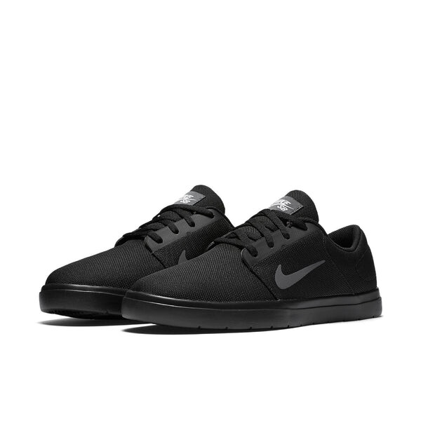 Кроссовки sb skateboard portmore сверхлегкие низкие кроссовки Nike, черный — фото 3