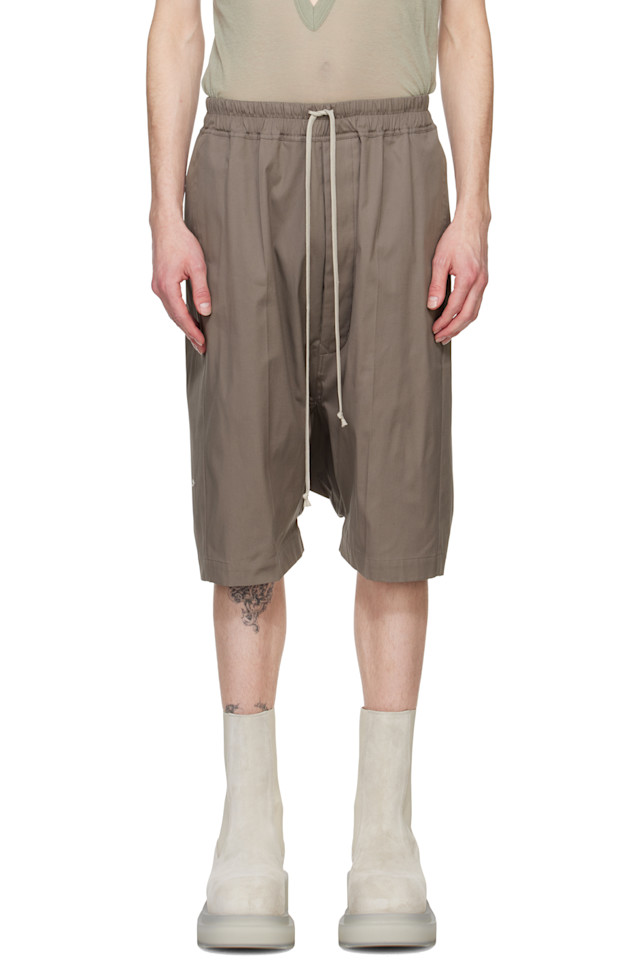 

Шорты Hollywood Rick's Pods Rick Owens, цвет dust