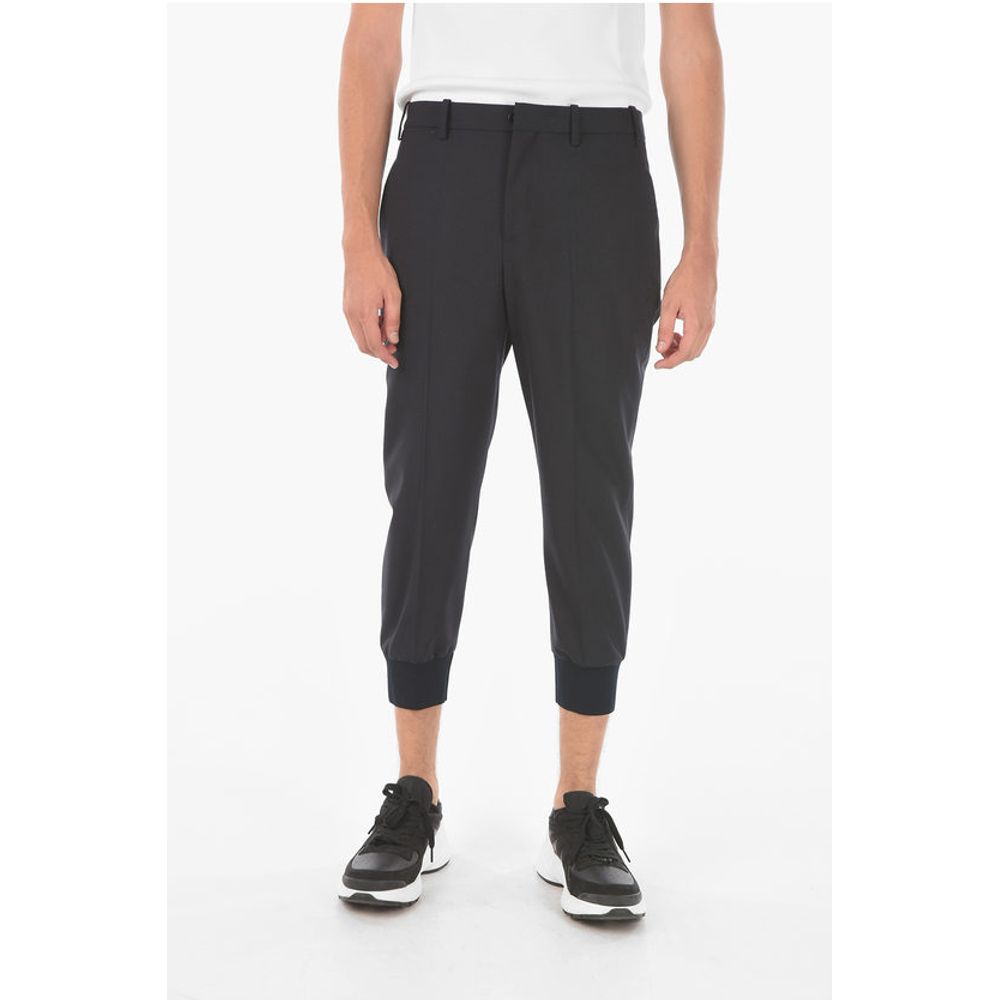 

Брюки Chino TAILORED с ребристыми манжетами на щиколотках Neil Barrett, Blue