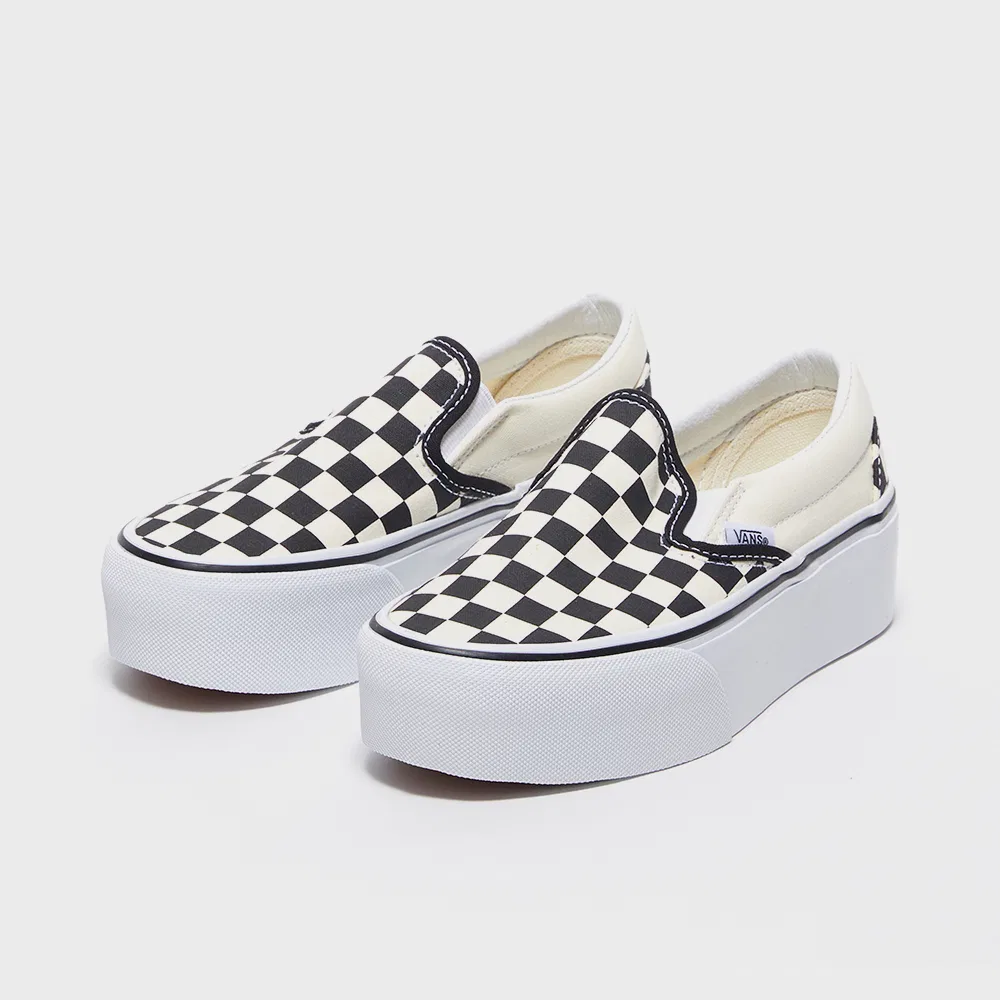 Мужские слипоны Classic Stackform Checkerboard от Vans
