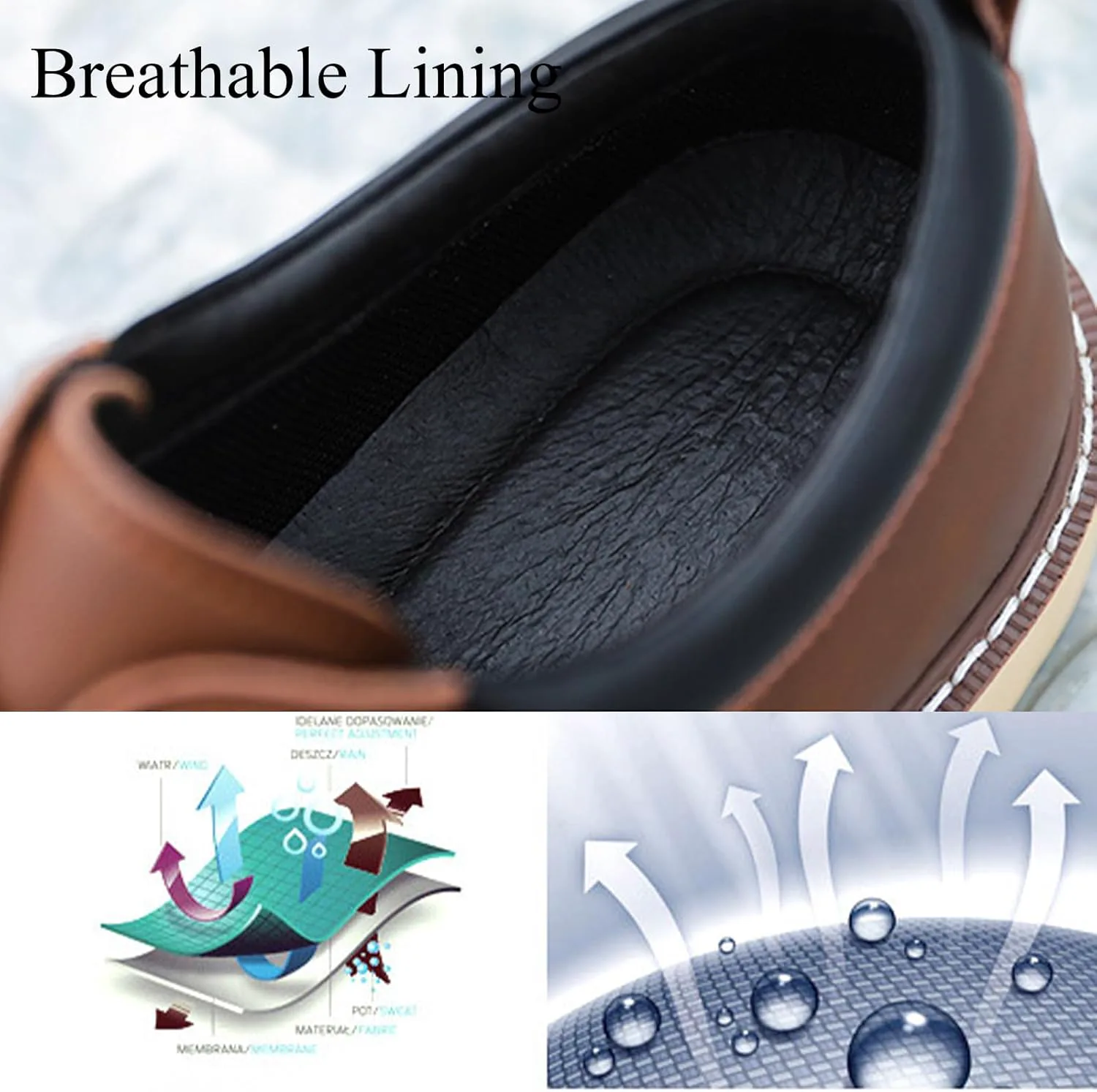 

Мужские кожаные ботинки-лодочки с 3 отверстиями, повседневные ручной работы мокасины с шнуровкой, лоферы на молнии, носимые снаружи, для мужчин Lossarye, черный