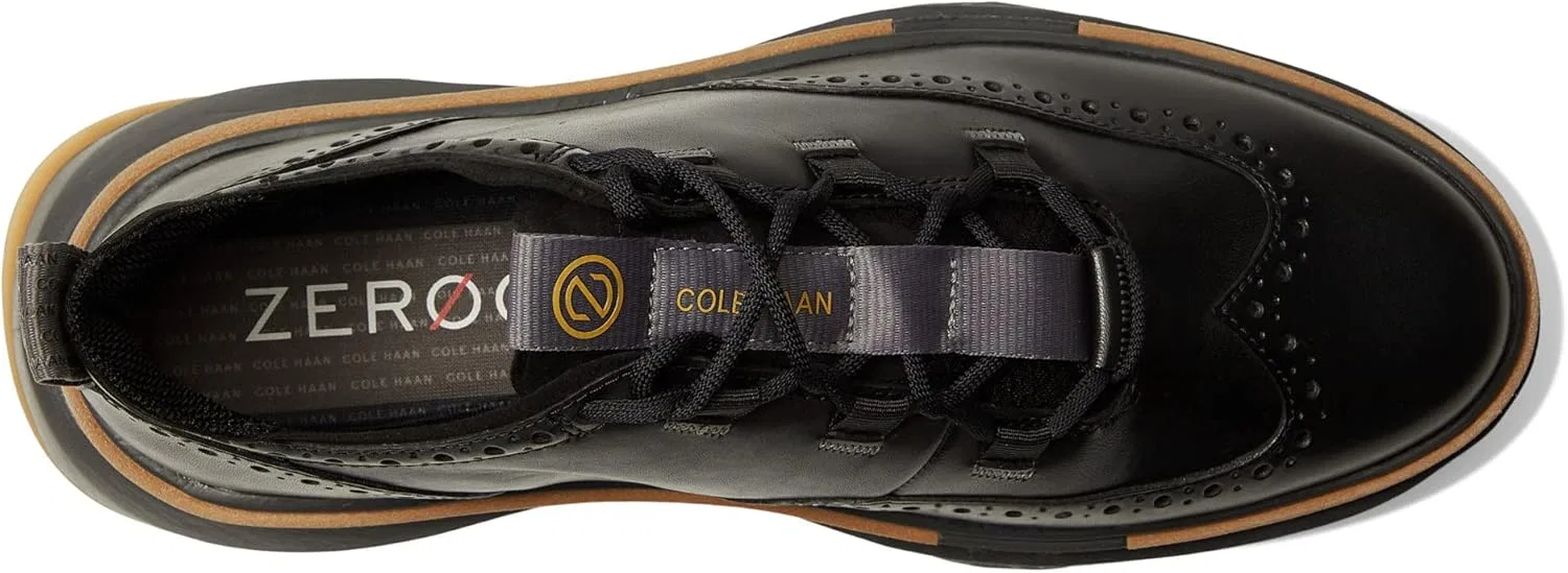 Мужская обувь Cole Haan - 5.Zerogrand Кроссовки Wingtip Oxford, Black Pavement — фото 2