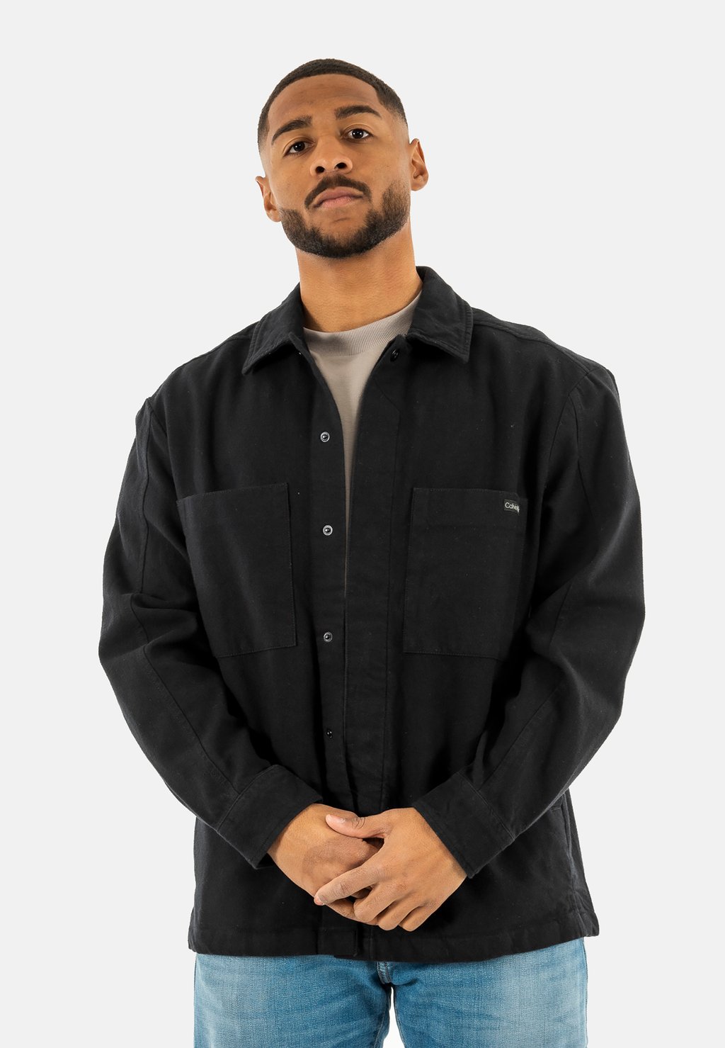 

Рубашка Calvin Klein Jeans, черный