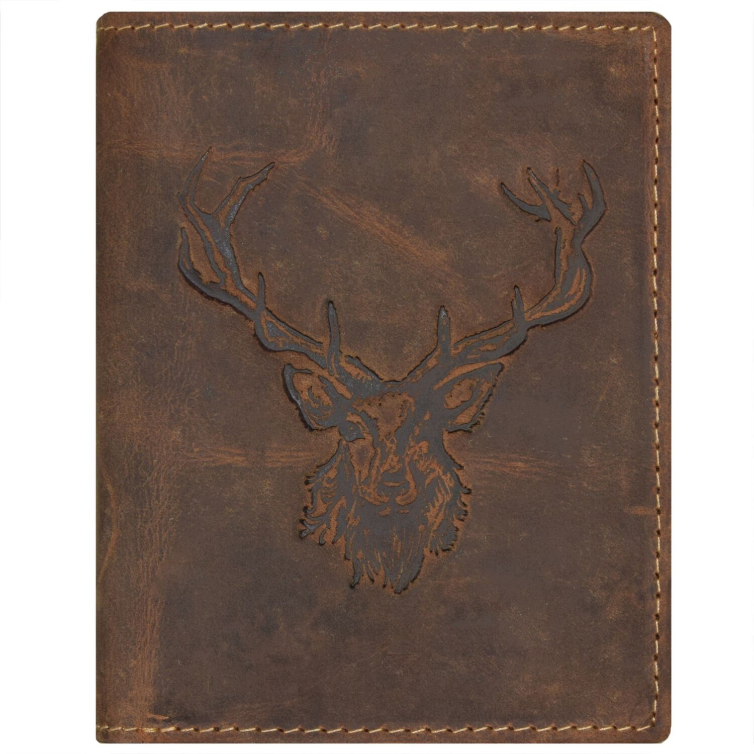 

Кошелек Greenburry Vintage Hirsch Leder 9,5 см, коричневый