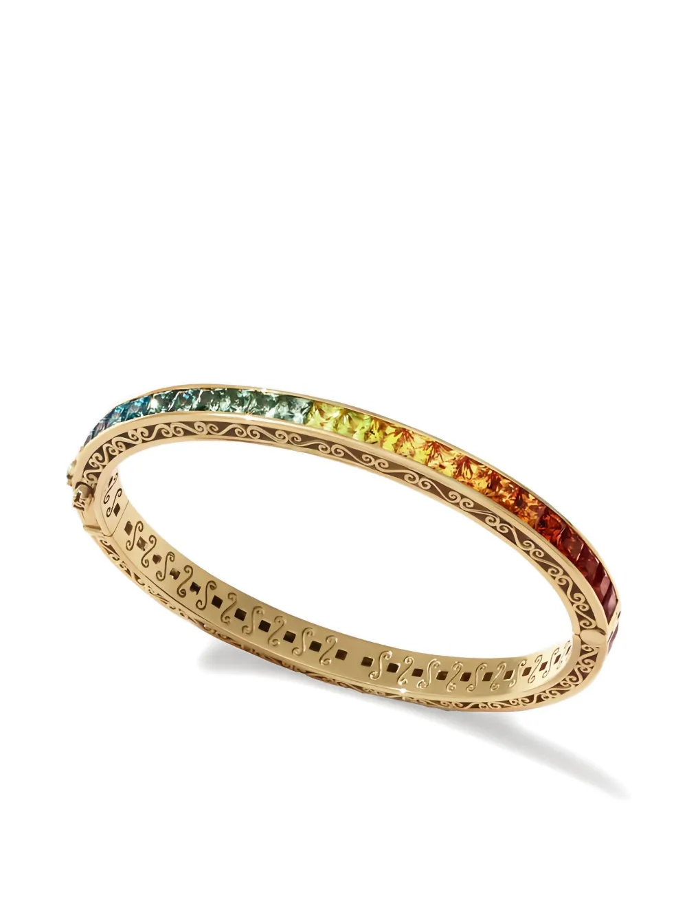 

Браслет из желтого золота с бриллиантами и сапфирами DOLCE & GABBANA, золотой