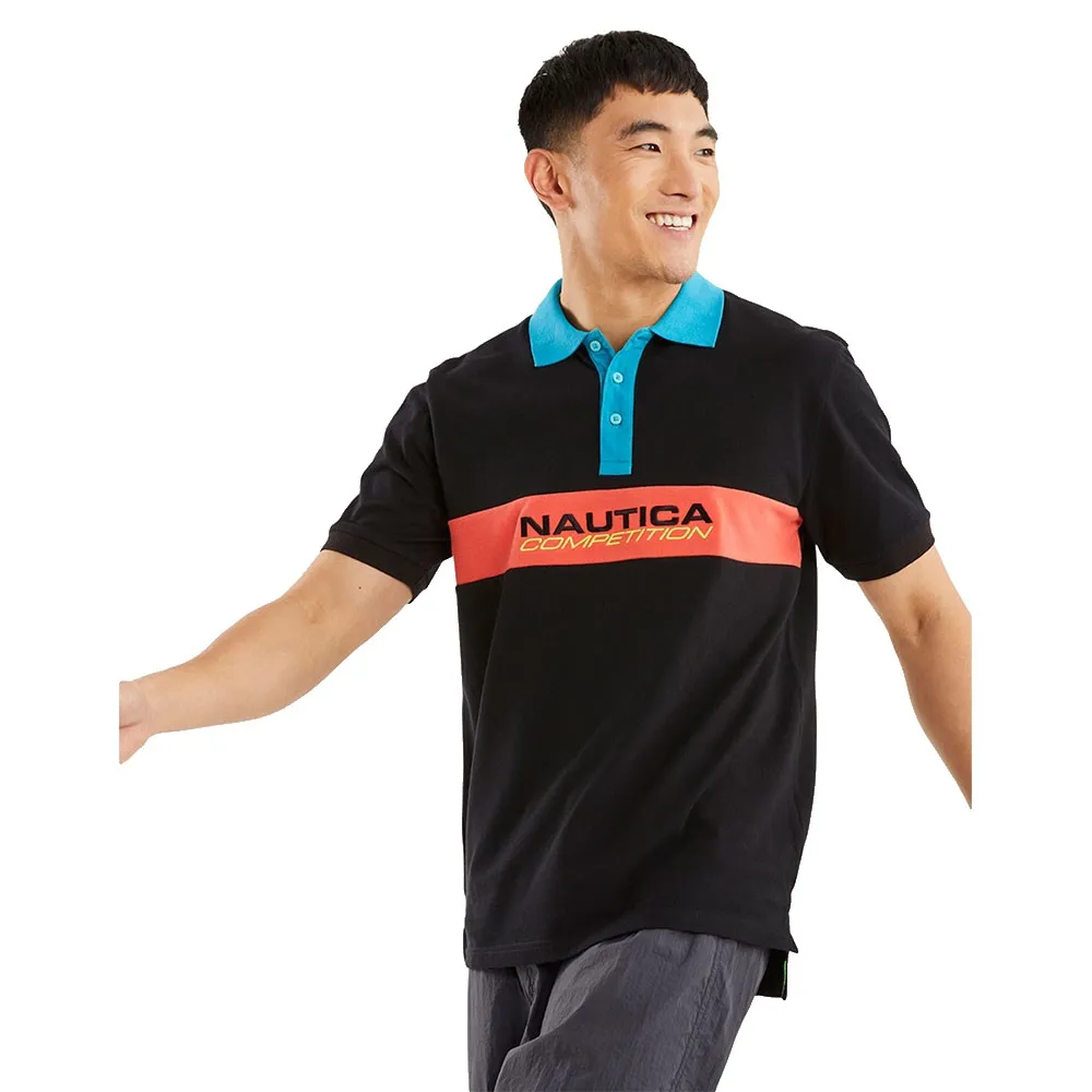 

Поло с коротким рукавом Nautica N7K01181, черный