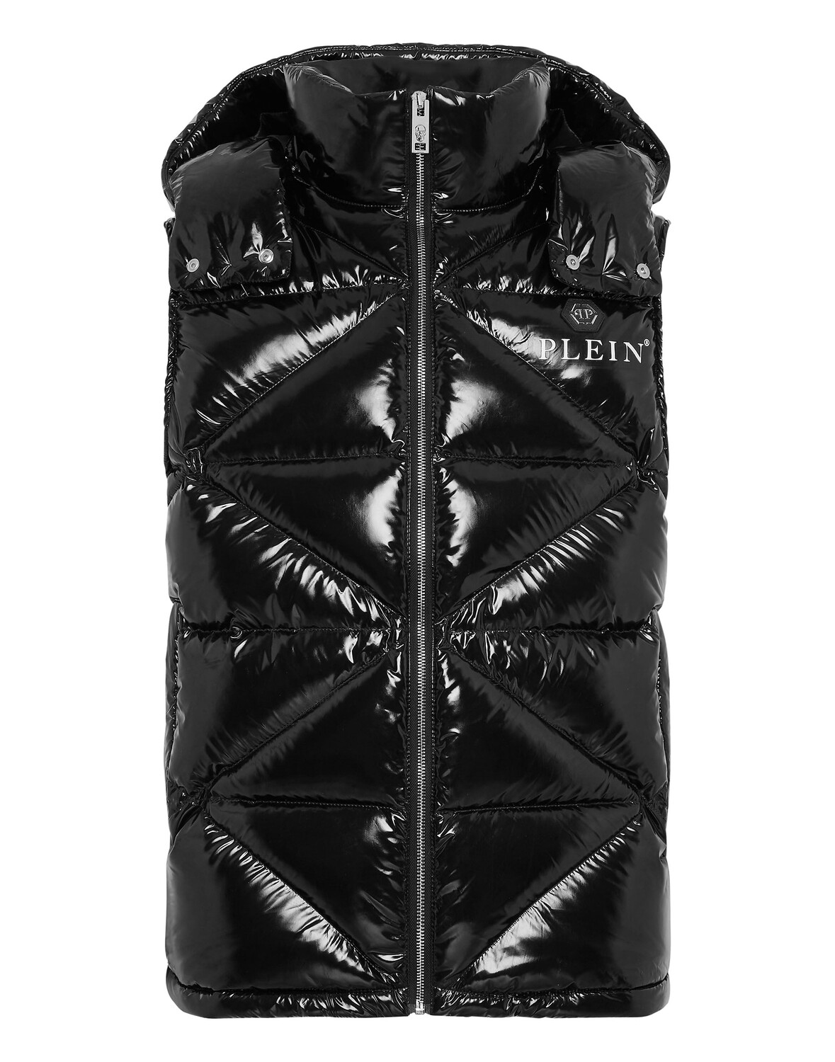 

Куртка без рукавов Шестиугольник Philipp Plein, черный