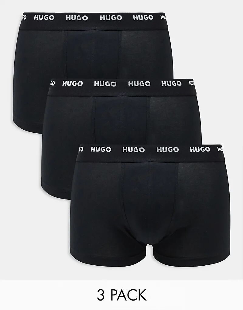 

HUGO Bodywear 3 пары трусов черного цвета BOSS Bodywear