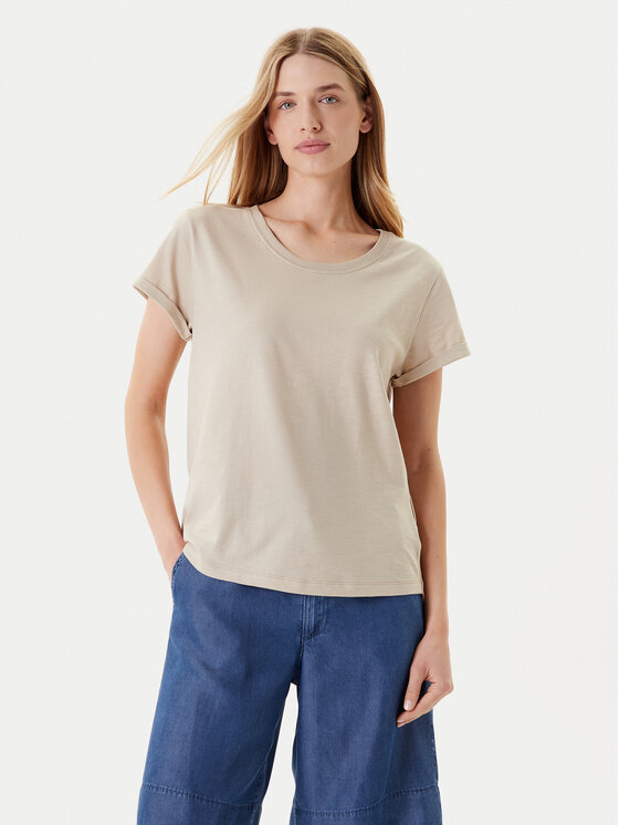 

Футболка обычного кроя 3BVXD109F United Colors Of Benetton, бежевый