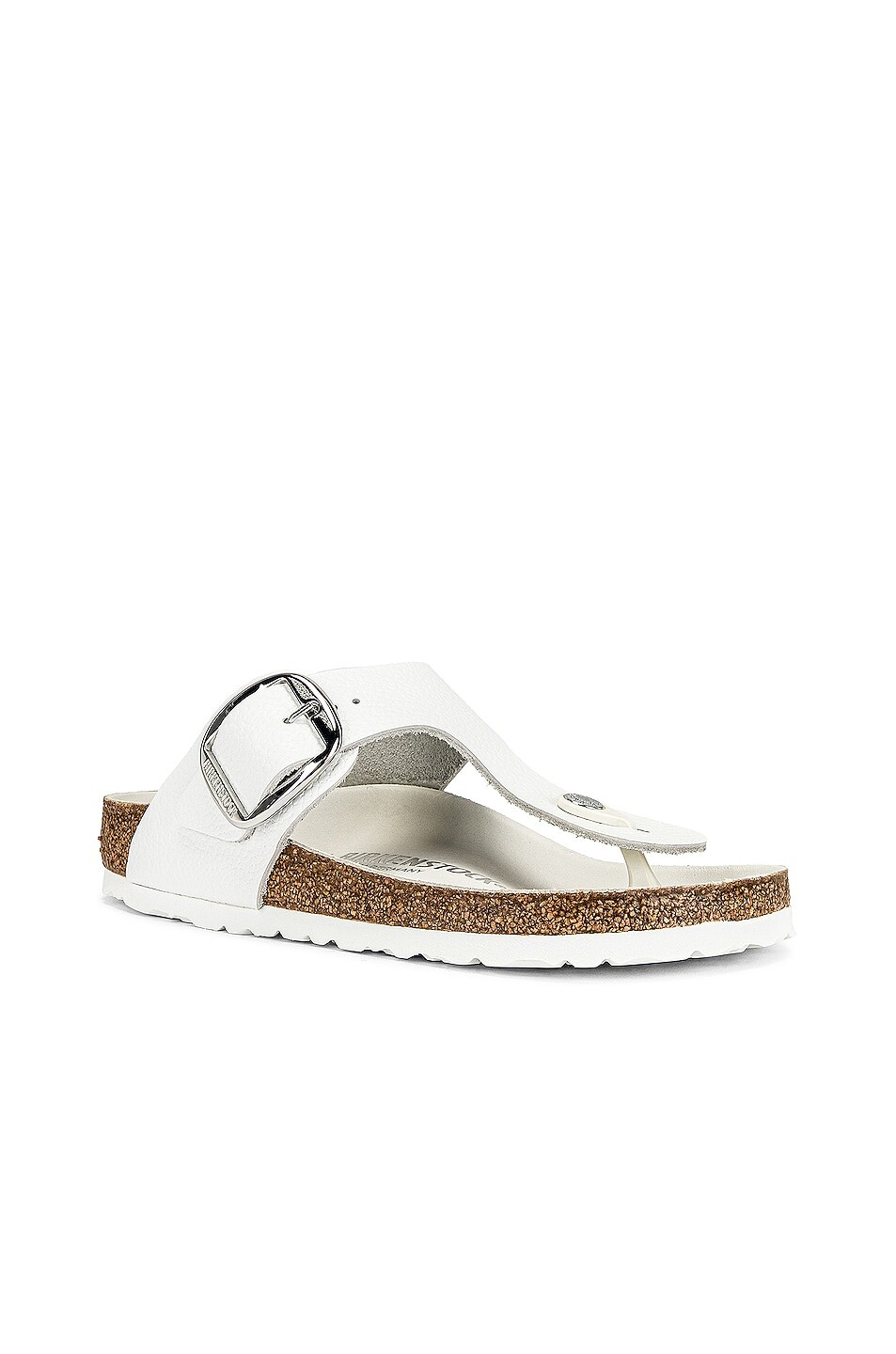 Сандалии Gizeh с большой пряжкой Birkenstock, белый