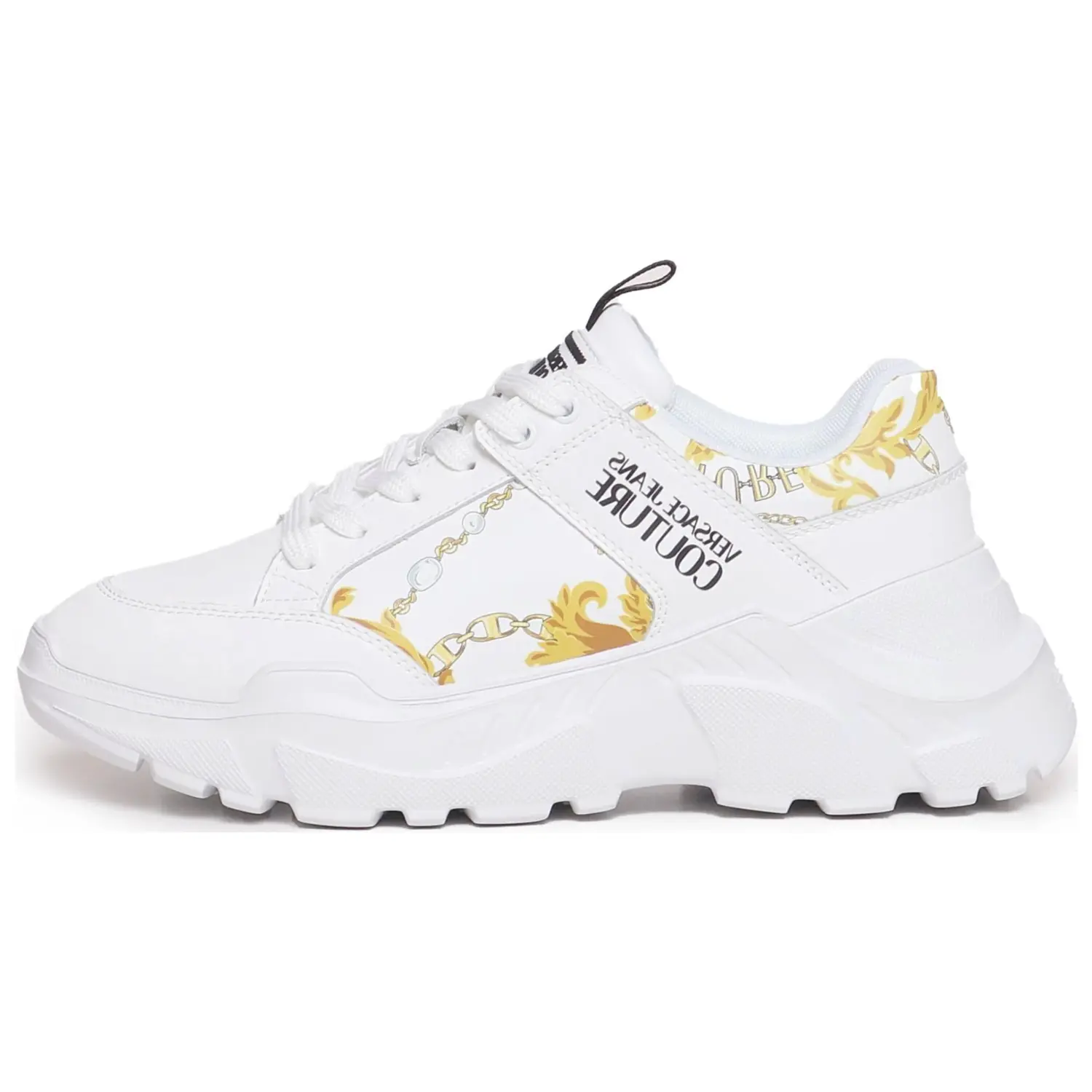 

Кроссовки мужские Lifestyle Shoes Men Low-Top White Versace Jeans Couture