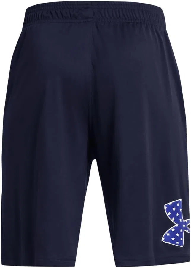 Детские шорты Under Armour Freedom Prototype, (410) Midnight Navy//Red — фото 2