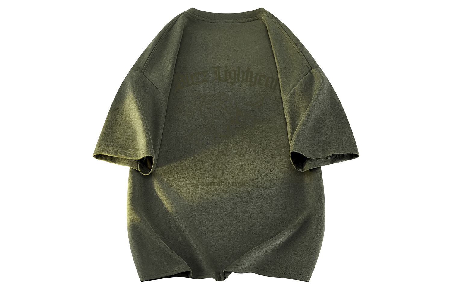 

Футболки унисекс с круглым вырезом, узкий прямой крой Disney, army зеленый