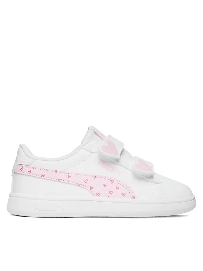 Кроссовки Puma Smash 3.0 Hearty V PS 405638 01 белые
