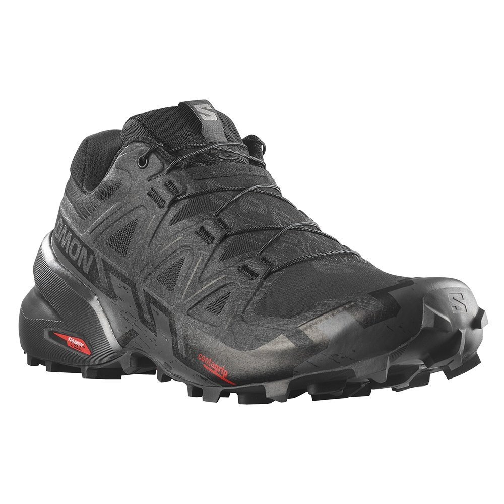 

Кроссовки для трейлраннинга Salomon Speedcross 6 (мужские), Black/Black