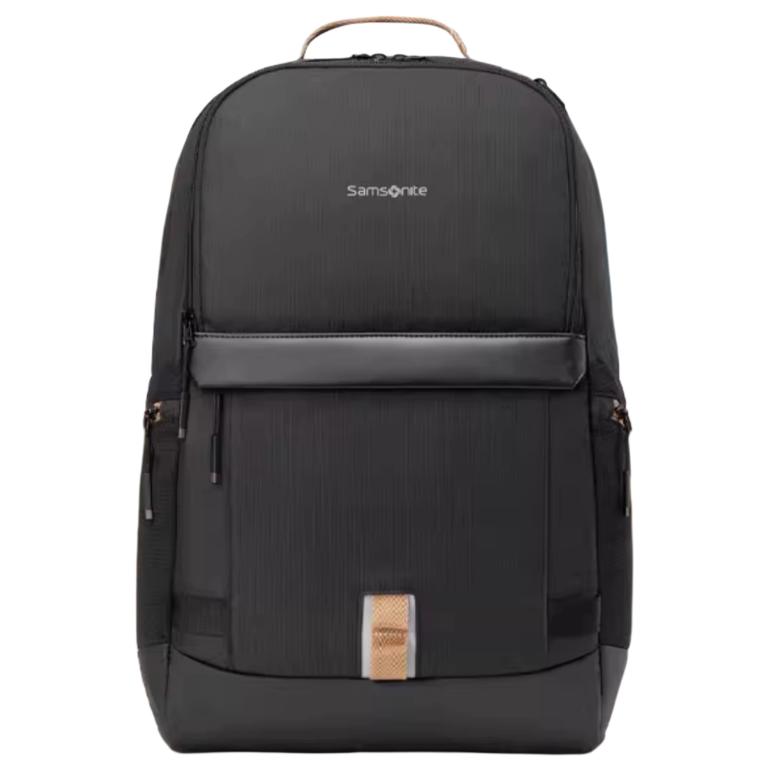 

Samsonite Большой черный рюкзак из ткани для мужчин, Black