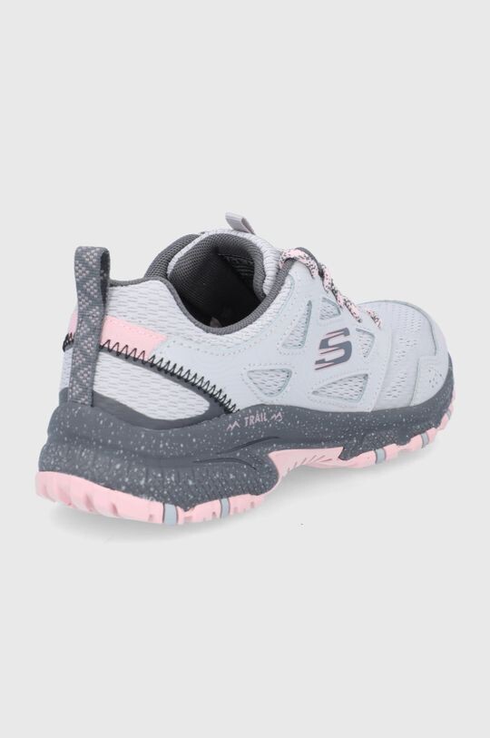 Кроссовки женские Skechers из натуральной кожи, серый — фото 3