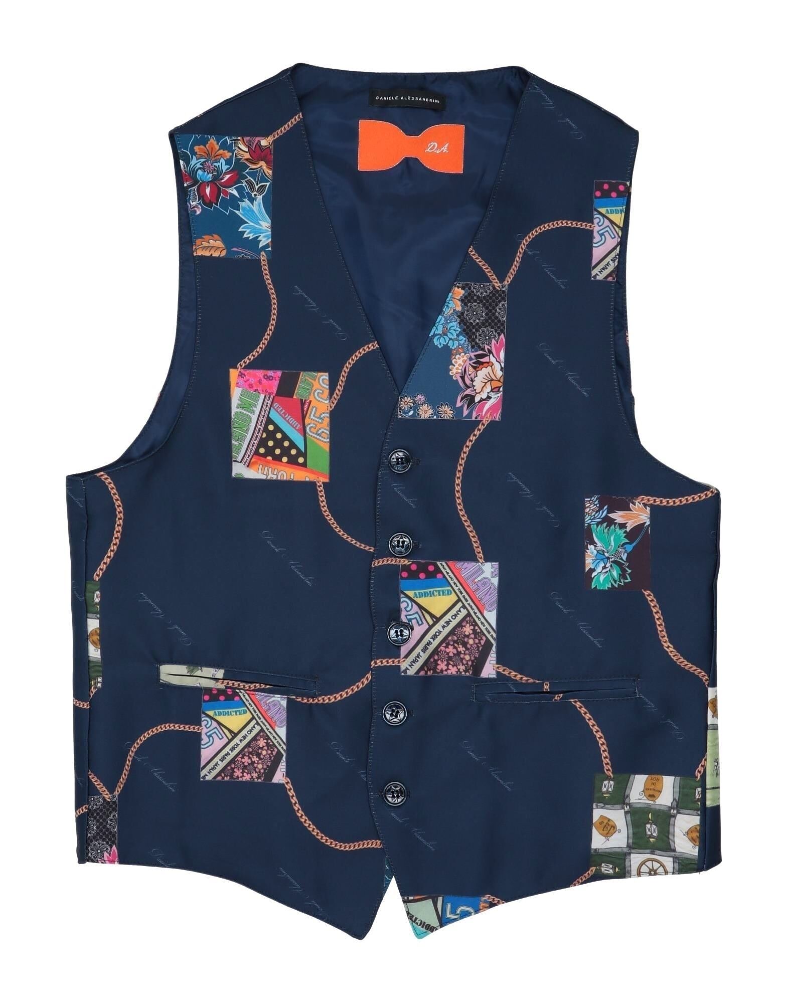 

Жилет для мальчиков Daniele Alessandrini, полуночно-синий