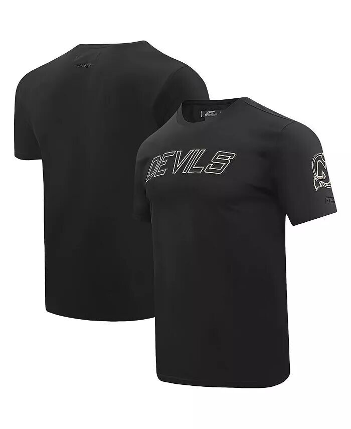 

Мужская черная футболка с надписью New Jersey Devils Pro Standard